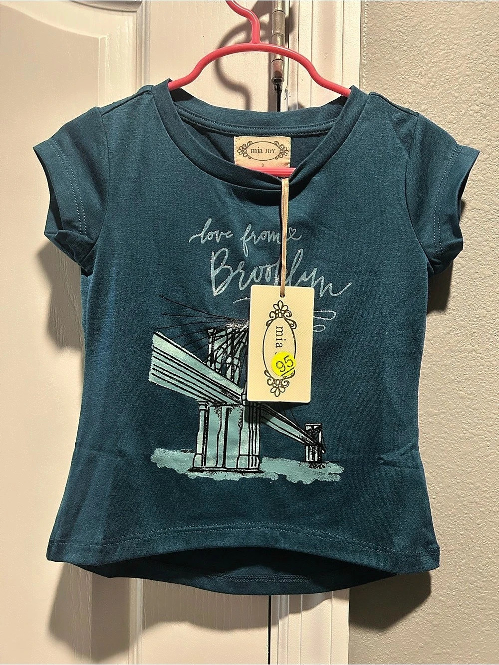 Joyfolie Mia Joy Kids Graphic Short Sleeve Tee Bundle NWT
